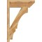 Ekena Millwork Balboa Slat Rough Sawn Outlooker, Western Red Cedar, 8"W x 24"D x 36"H OUT08X24X36BOA06RWR - alternate 2